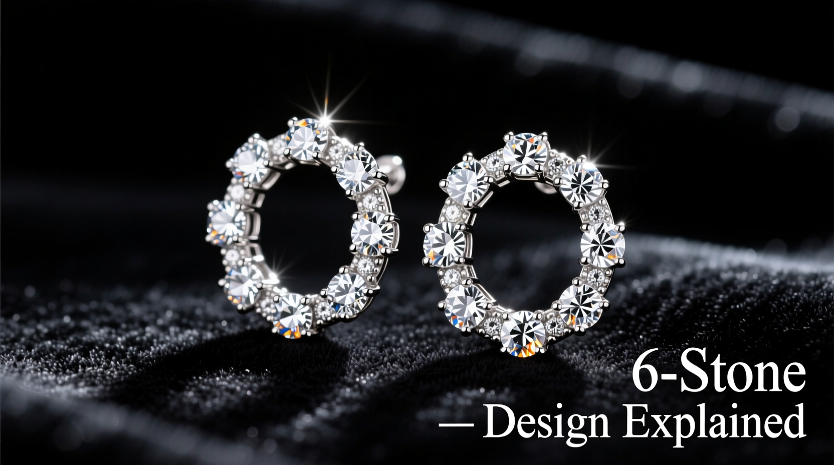 earrings in platinum with diamonds 6