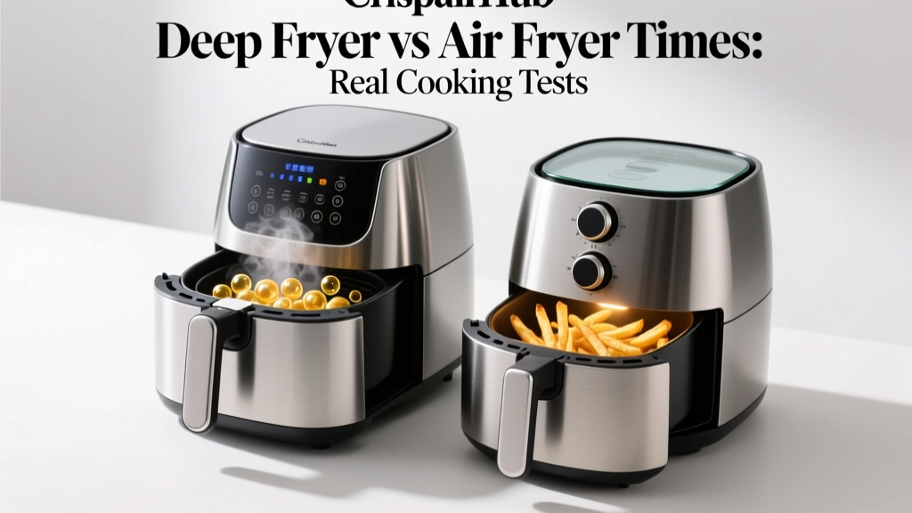Deep Fryer vs Air Fryer Times: Real Cooking Tests