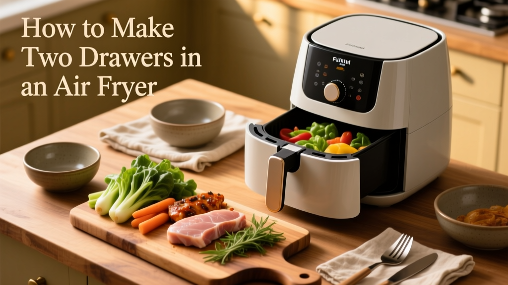 How to Make Two Drawers in an Air Fryer (Real Guide)