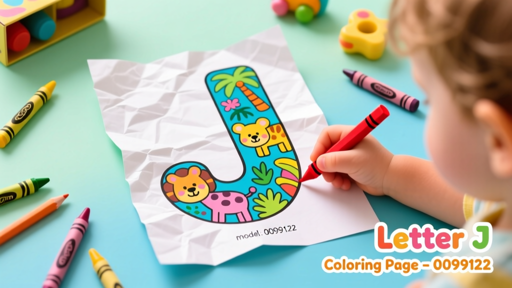 Letter J Coloring Pages_0099122: Safety, Developmental Value, and Industry Standards for Early Literacy Tools