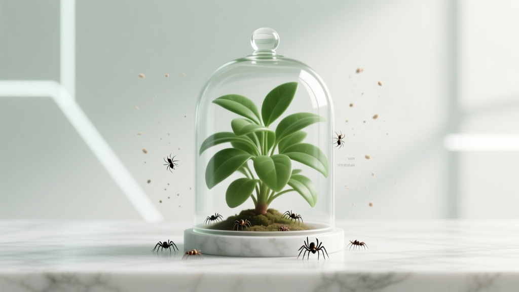 Non-Flowering Plant Pest Removal Before Indoors