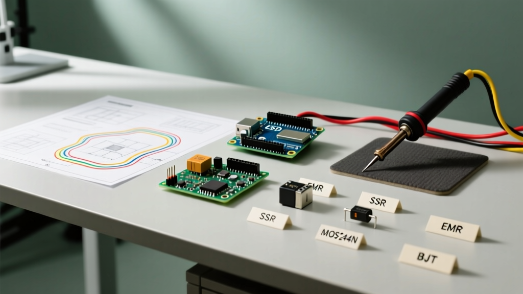 Switch Electronic Component Selection: Relay vs MOSFET vs BJT