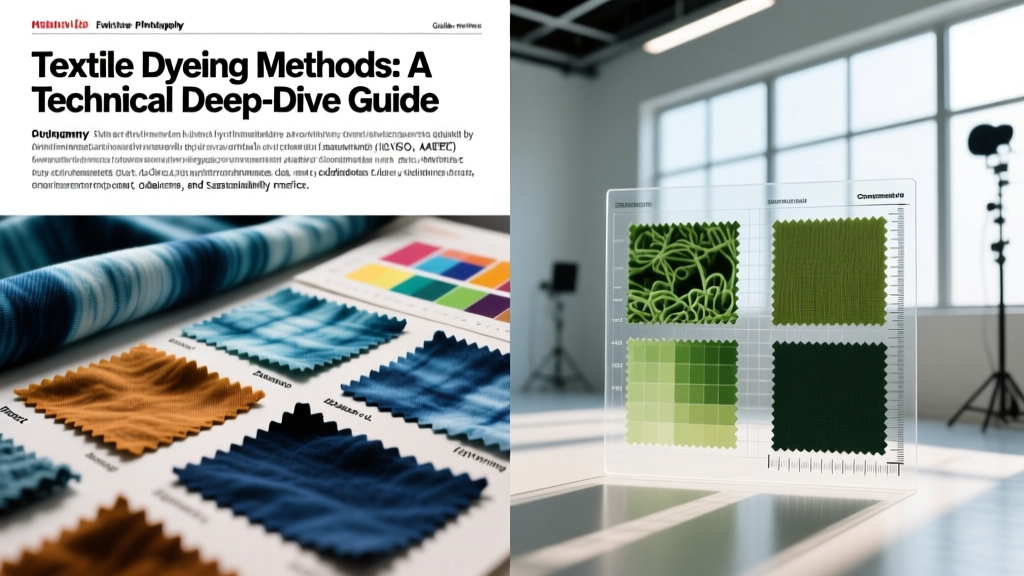 Textile Dyeing Methods: A Technical Deep-Dive Guide