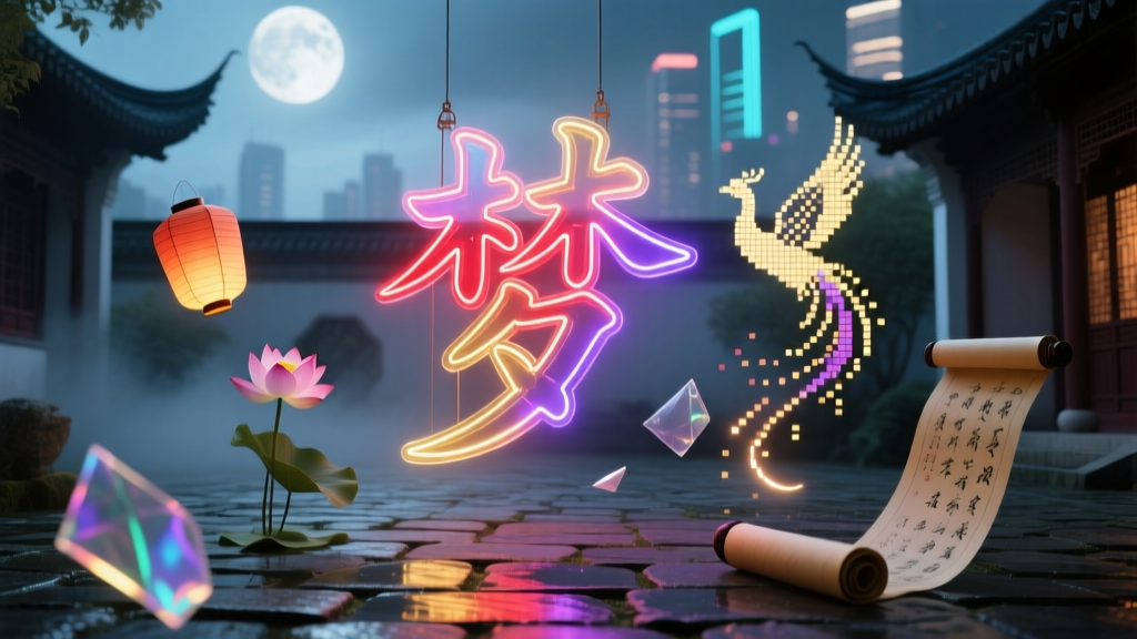 Neon in Chinese: Cultural Dream Symbolism