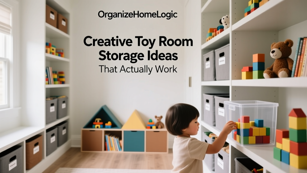 Creative Toy Room Storage Ideas That Actually Work