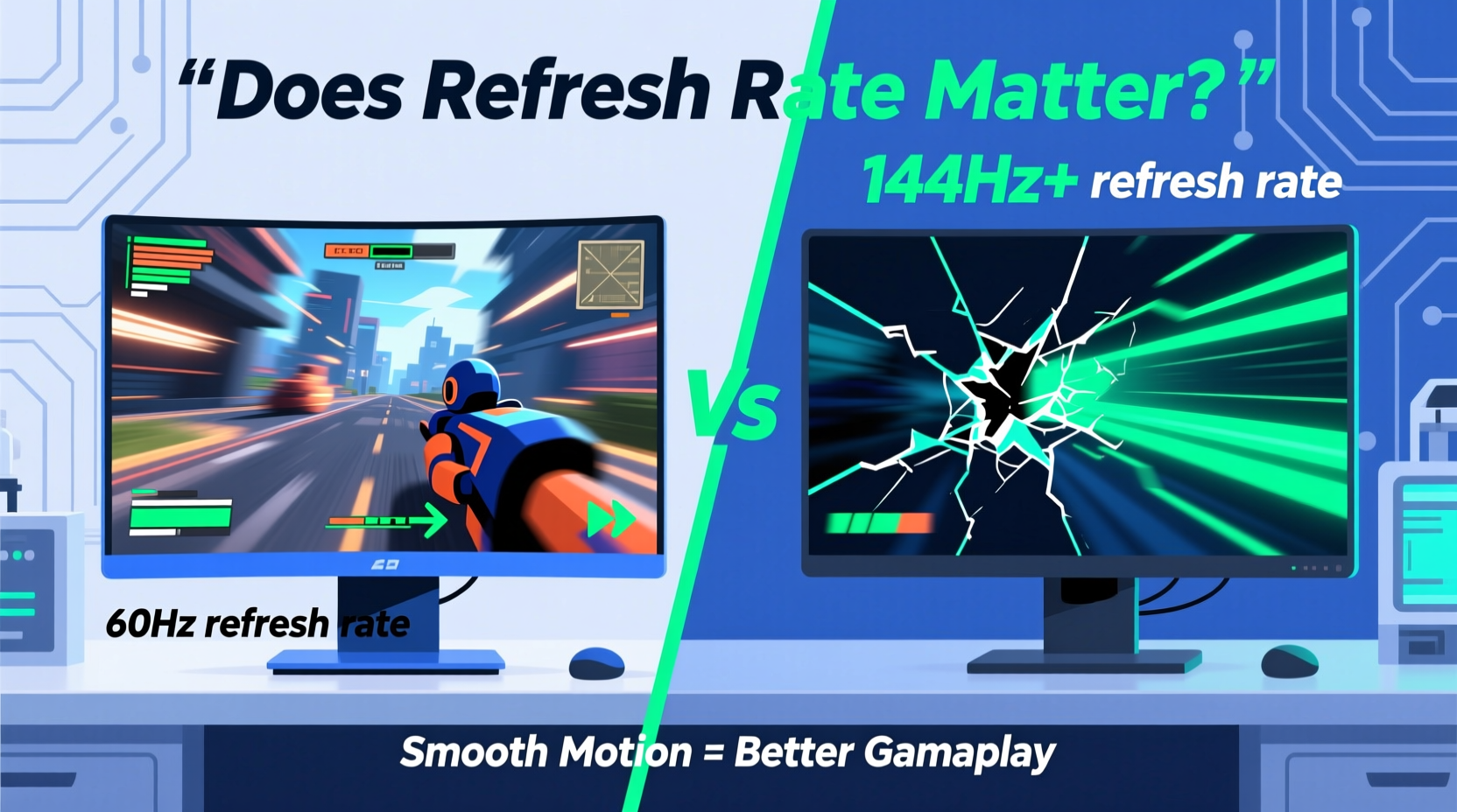 Gaming Monitor Vs Regular Monitor Does Refresh Rate Really Matter
