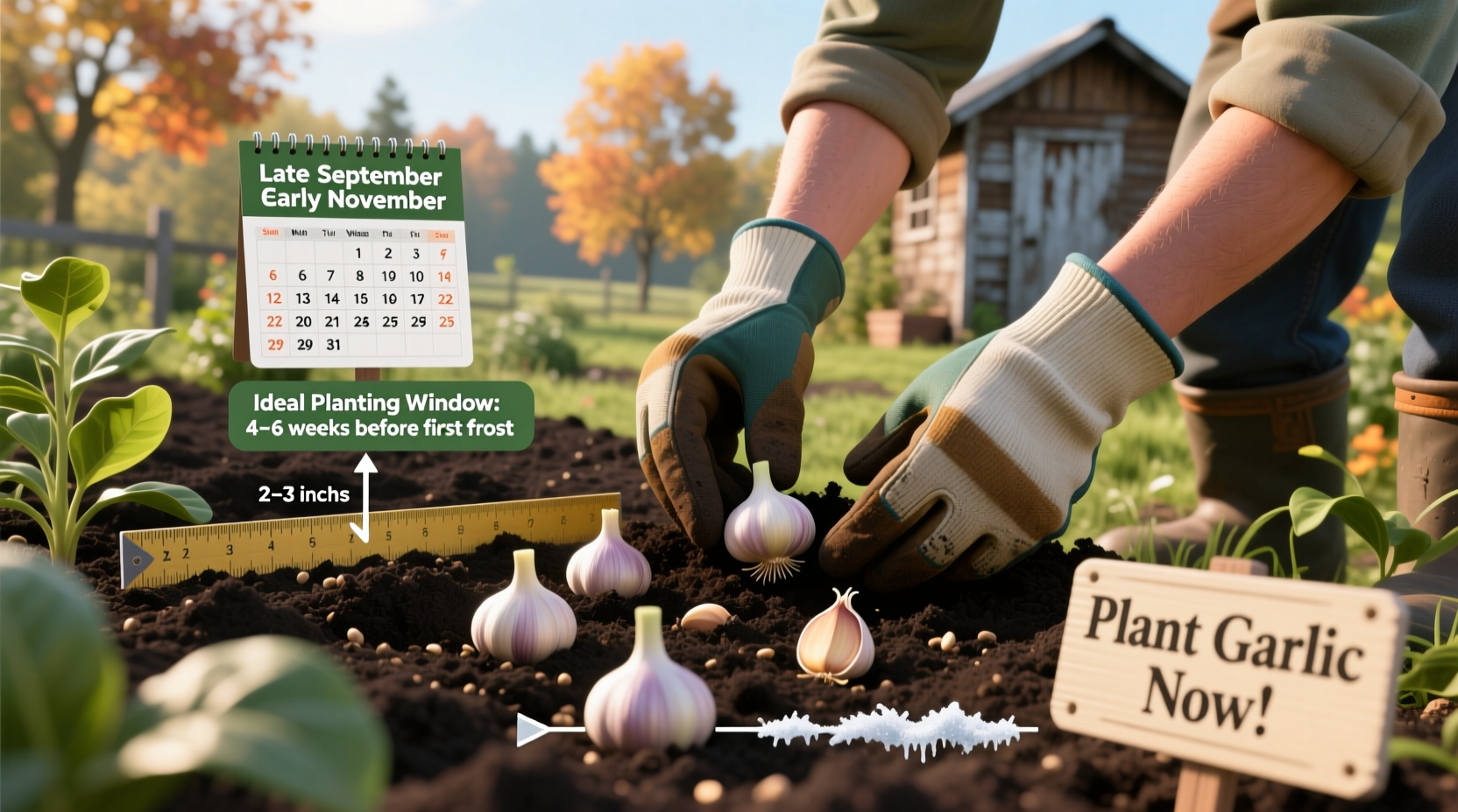 When to Plant Garlic: Complete Seasonal Guide