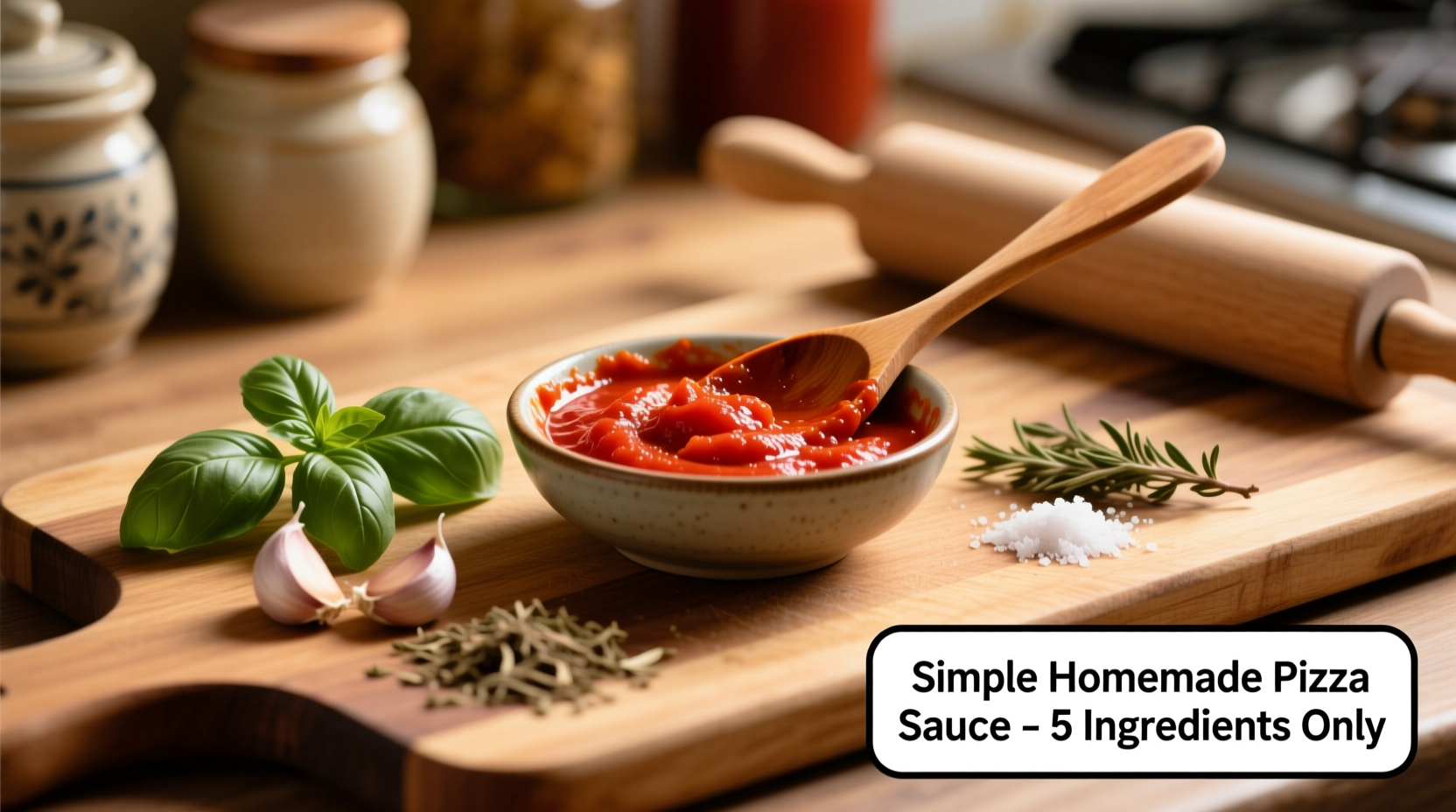 Easy Pizza Sauce with Tomato Paste (15-Min Recipe)