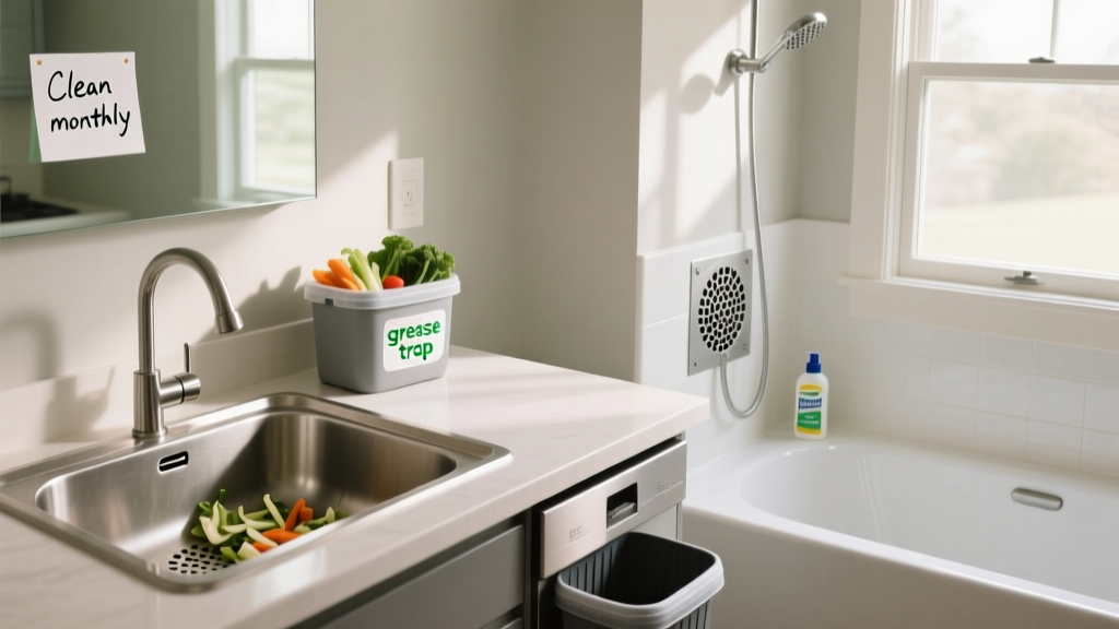 How to Prevent Slow Drains in Kitchen and Bathroom