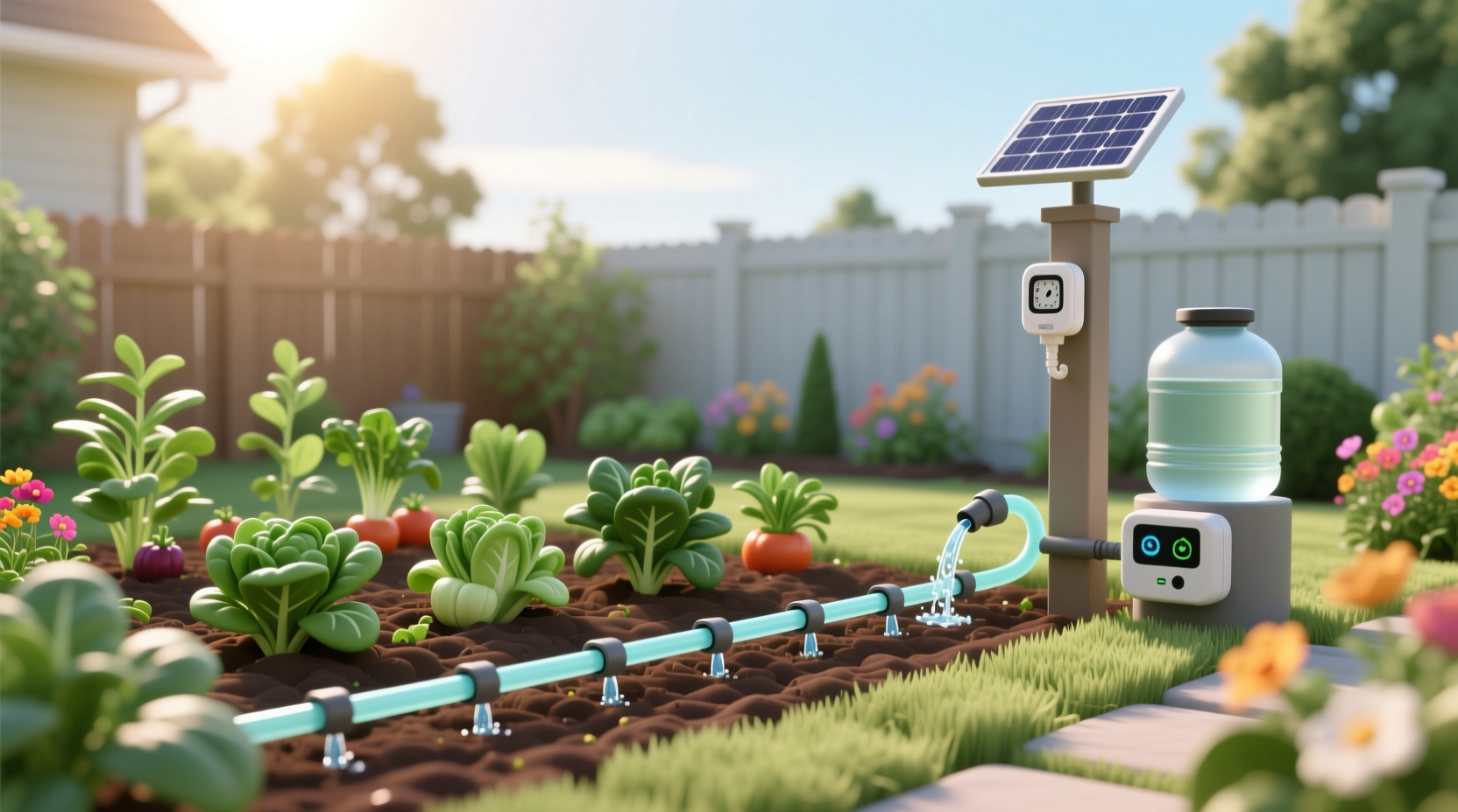 save time and money with your own garden drip irrigatio