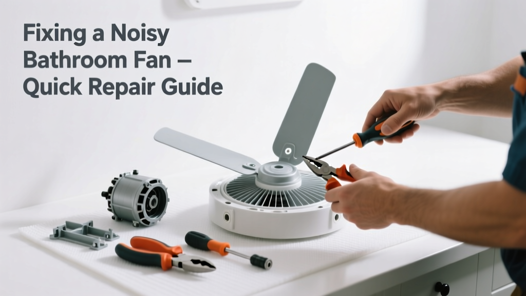 Fixing a Noisy Bathroom Fan: Quick Repair Guide