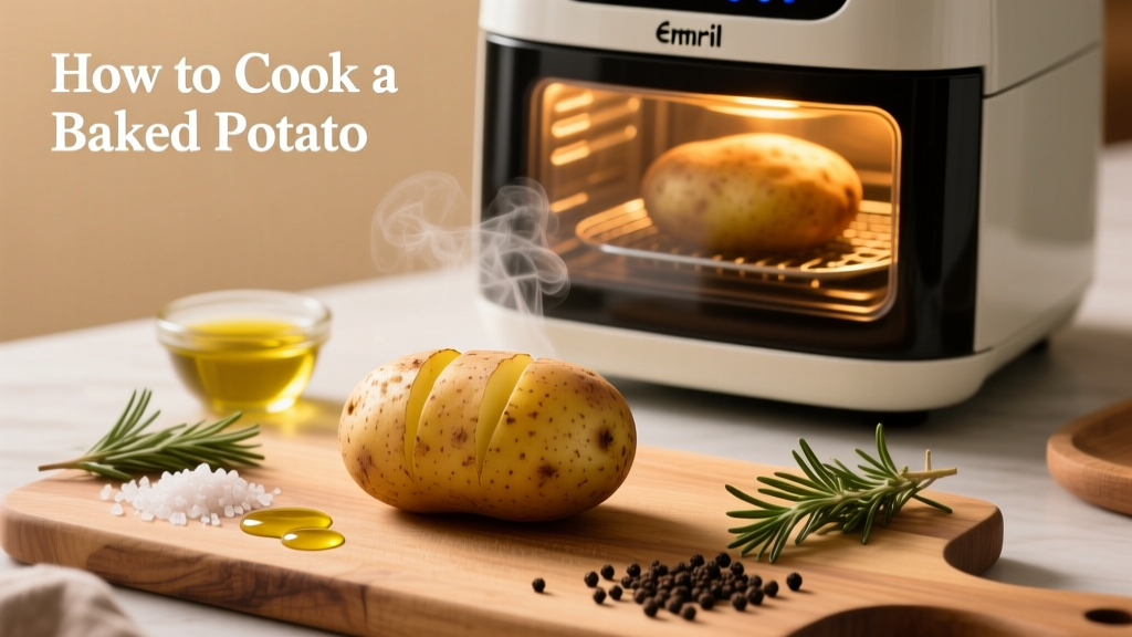 How to Cook a Baked Potato in an Emeril 360 Air Fryer
