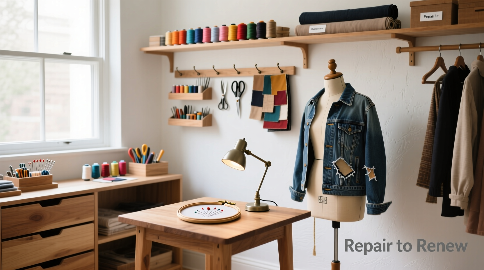 closet organization tips for mending repair
