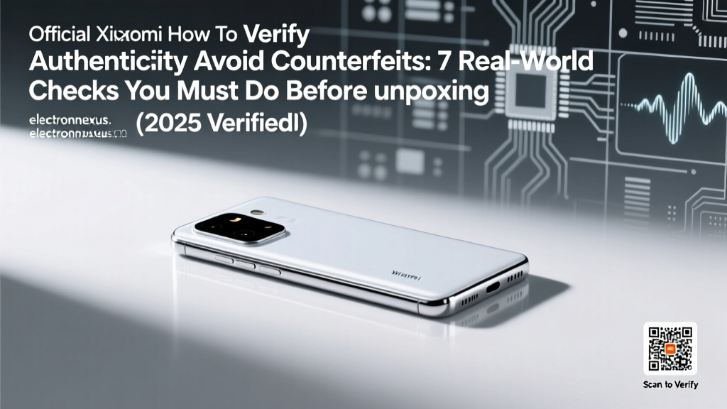 Official Xiaomi How To Verify Authenticity Avoid Counterfeits: 7 Real-World Checks You Must Do Before Unboxing (2025 Verified)