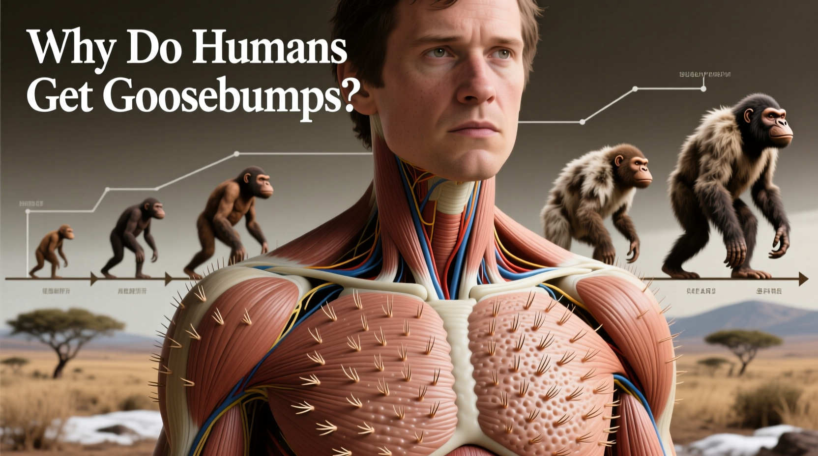 why do humans get goosebumps understanding the evolutionary trigger