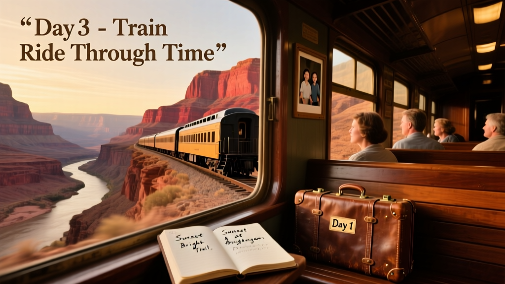 Our 4-Day Grand Canyon Vacation Story: From Phoenix to the Rim with Amtrak, Rental Cars, and Hiking Boots