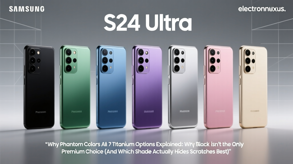 S24 Ultra Colors All 7 Titanium Options Explained: Why Phantom Black Isn’t the Only Premium Choice (And Which Shade Actually Hides Scratches Best)