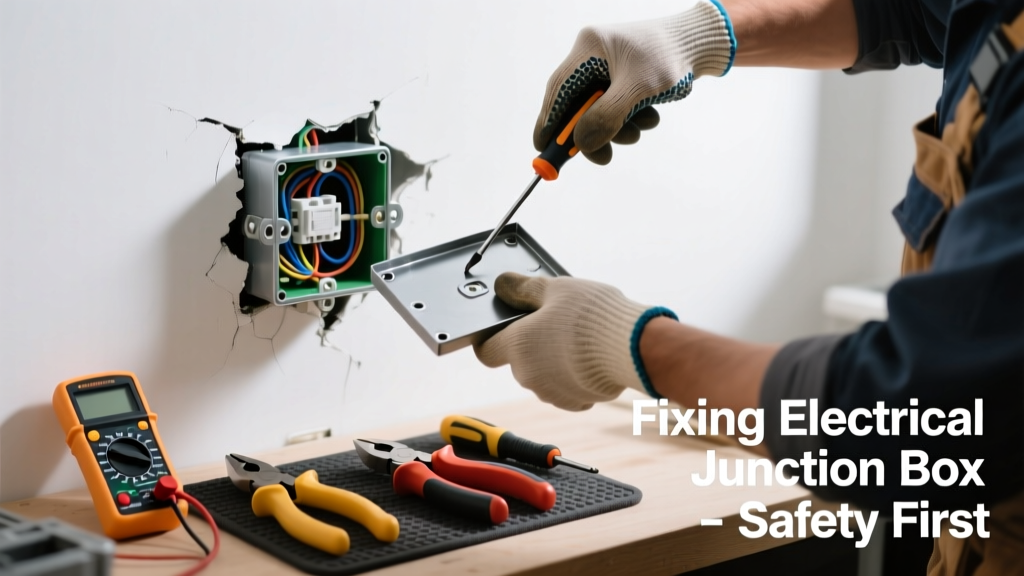 How to Fix an Electrical Junction Box Missing Cover