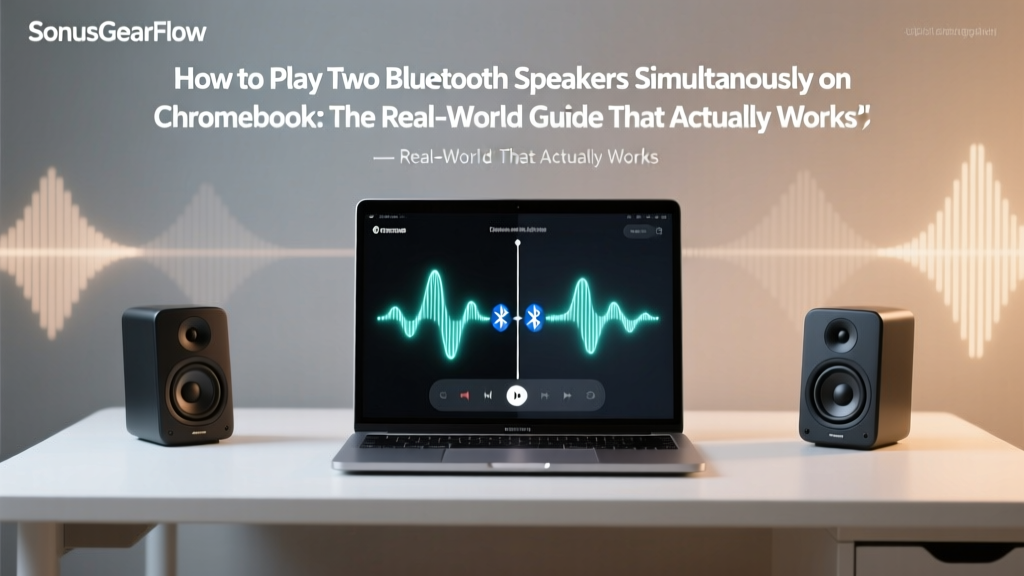 Play Two Bluetooth Speakers on Chromebook (2026)
