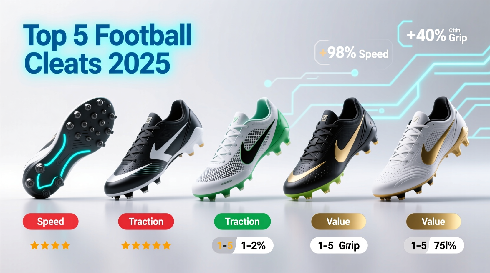 best selling cleats for football