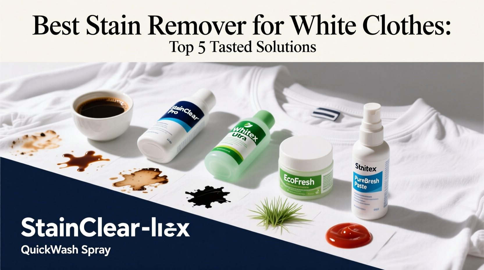 best stain remover for white clothes