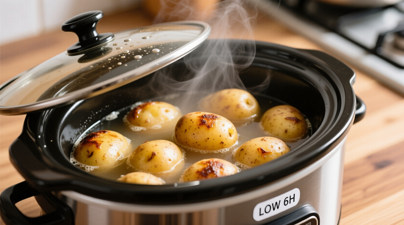 how long to cook potatoes in slow cooker