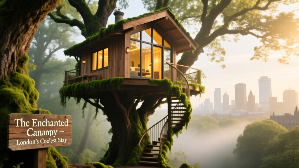 This Magical Treehouse Rental May Be The Coolest Stay In London