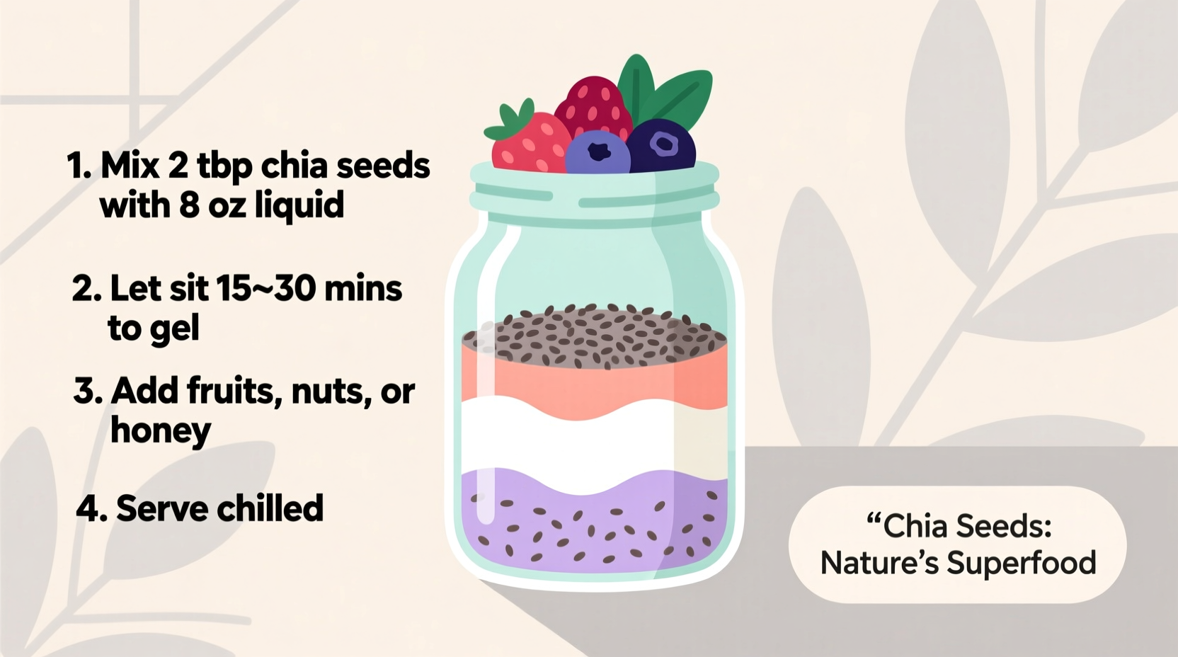How to Use Chia Seeds: 5 Science-Backed Methods