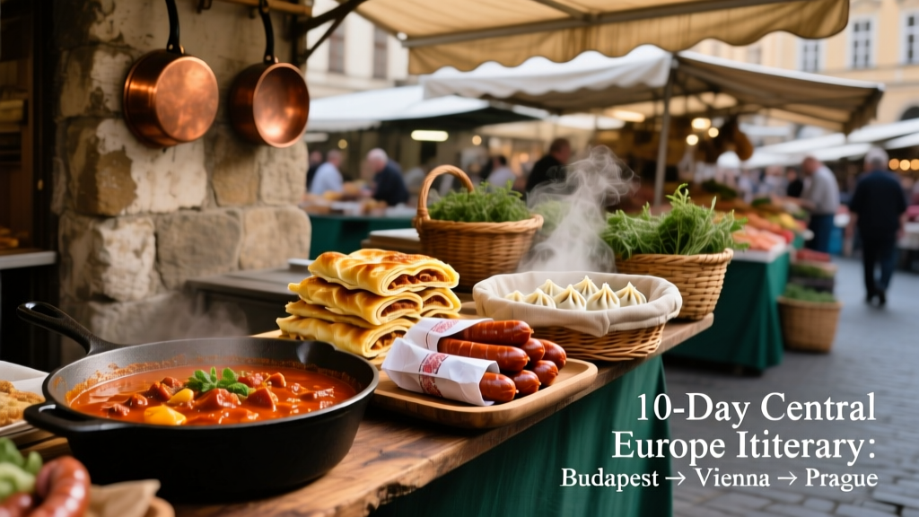 10-Day Central Europe Itinerary: Budapest, Vienna, Prague — A Culinary & Cultural Deep Dive