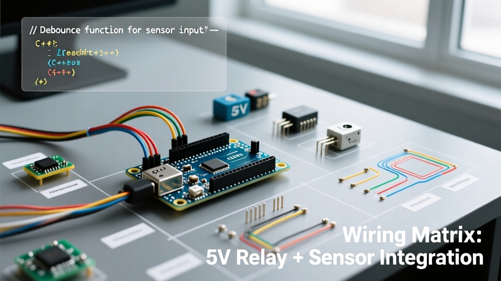 5V Relay Arduino Sensor Integration: Wiring & Code Guide