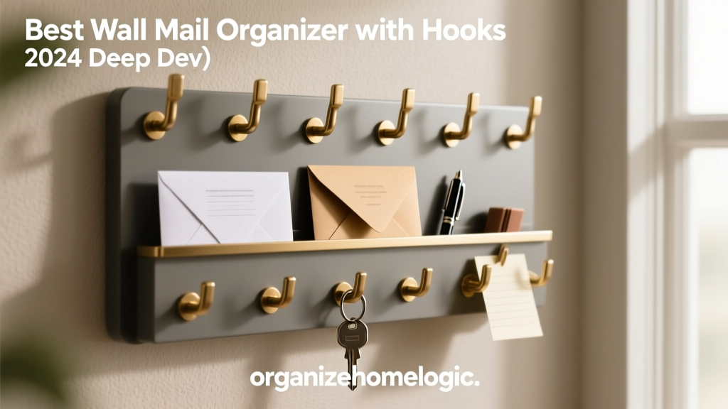 Best Wall Mail Organizer with Hooks (2024 Review)