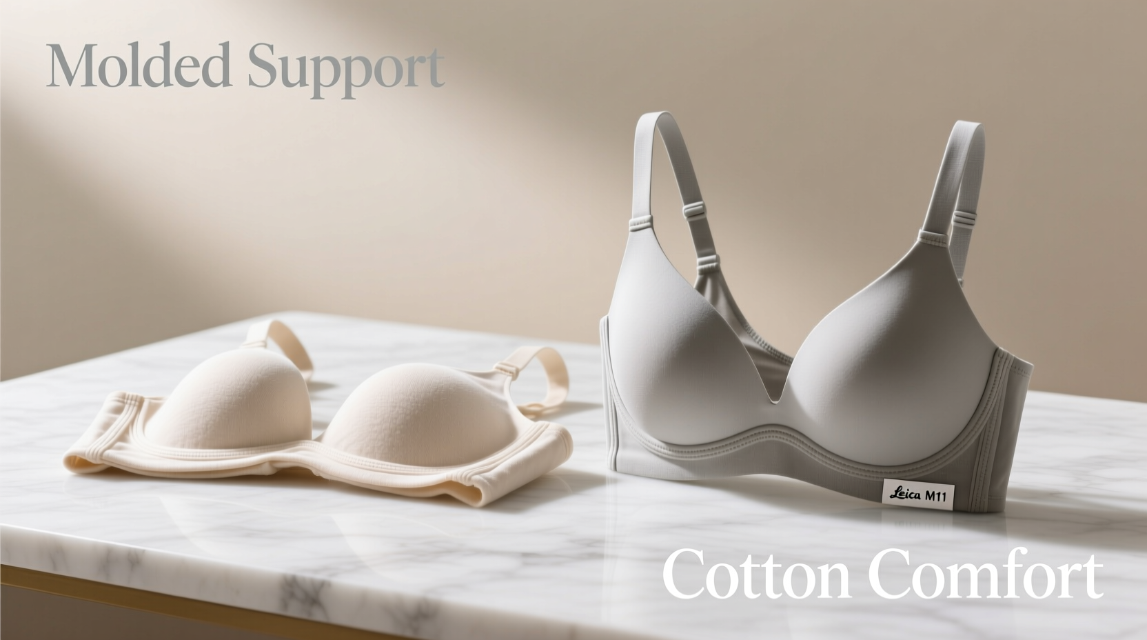 cotton bralettes vs molded cups which provides comfort without sacrificing support
