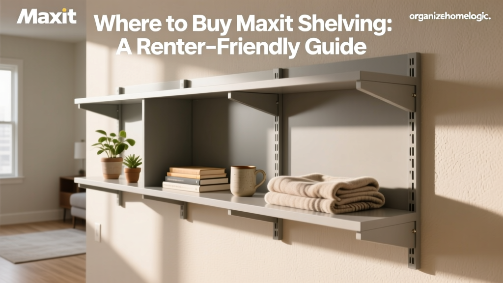 Where to Buy Maxit Shelving: A Renter-Friendly Guide