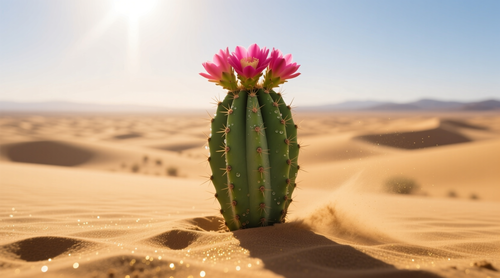 plant in desert