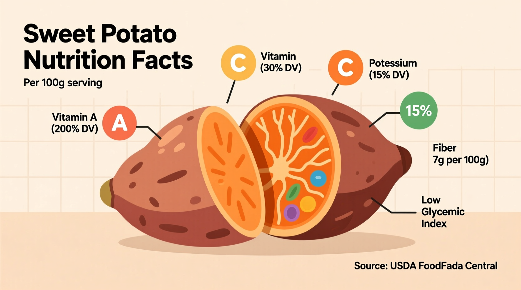 Sweet Potato Nutritional Facts: Complete Science-Backed Guide
