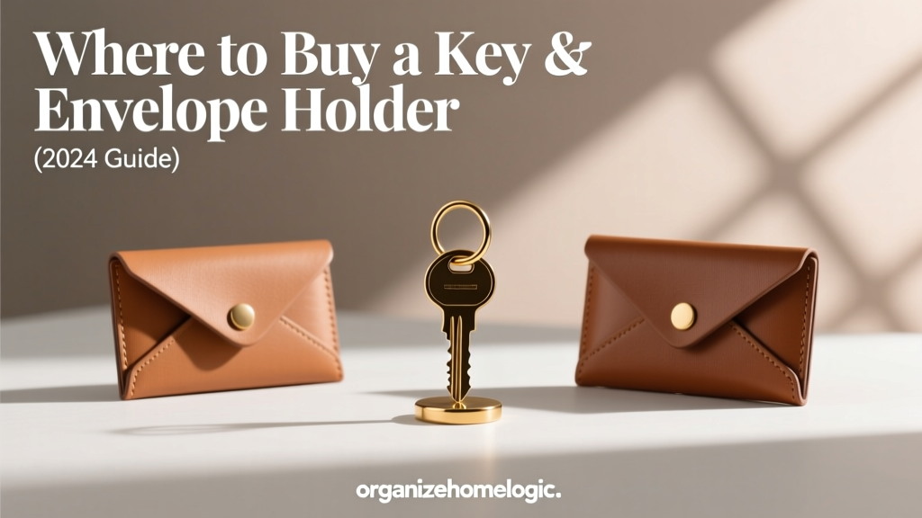 Where to Buy a Key & Envelope Holder (2024 Guide)