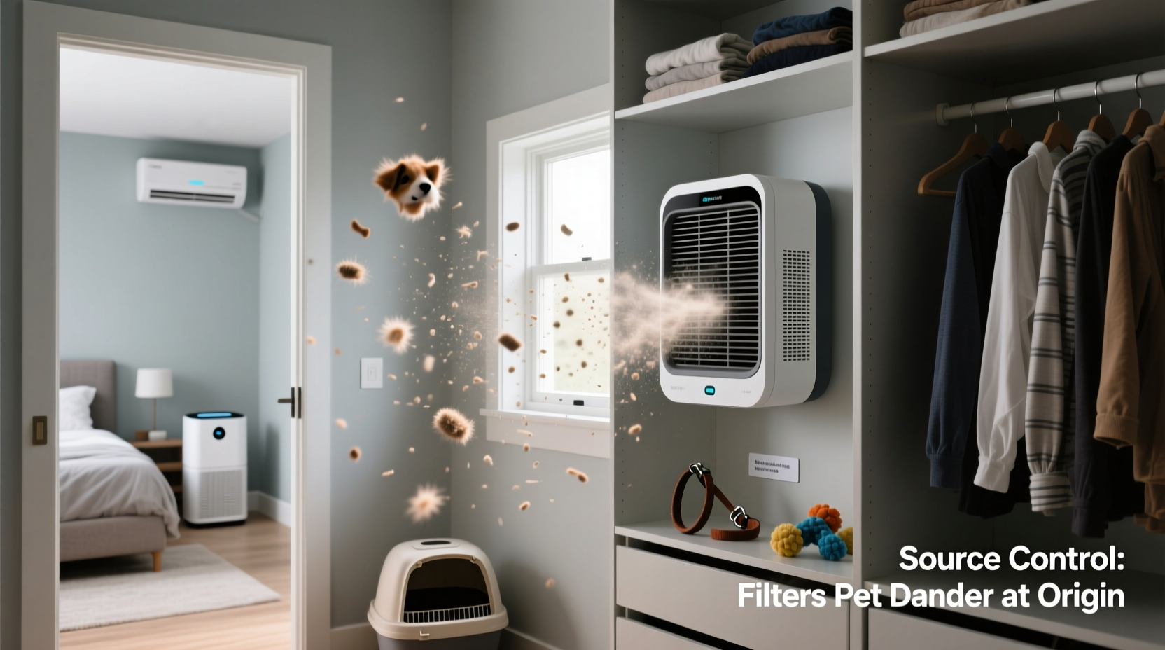 closet organization tips pet dander realities