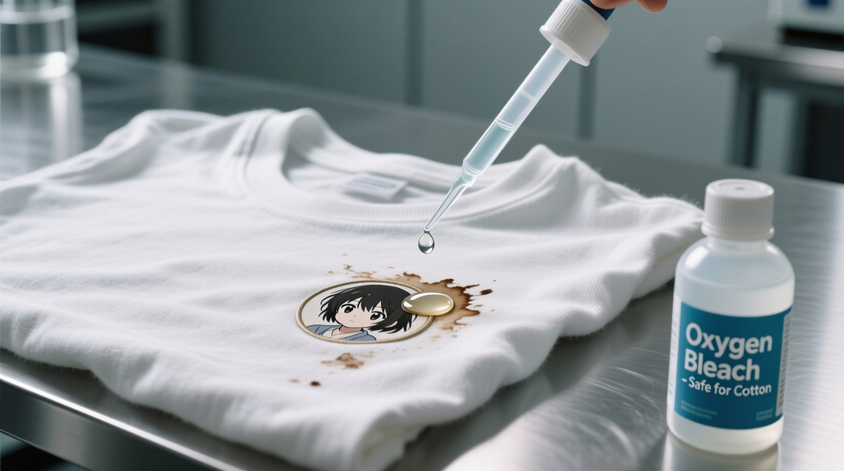 oxygen bleach for badge ink yes but only this way