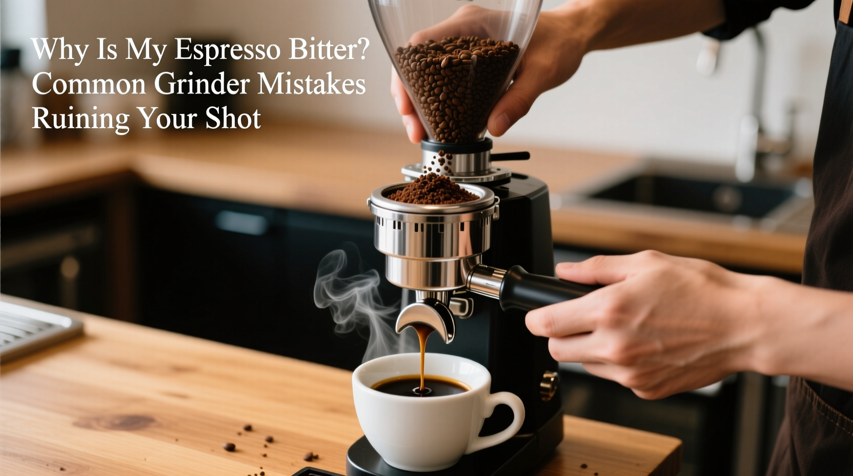 why is my espresso bitter common grinder mistakes ruining your shot