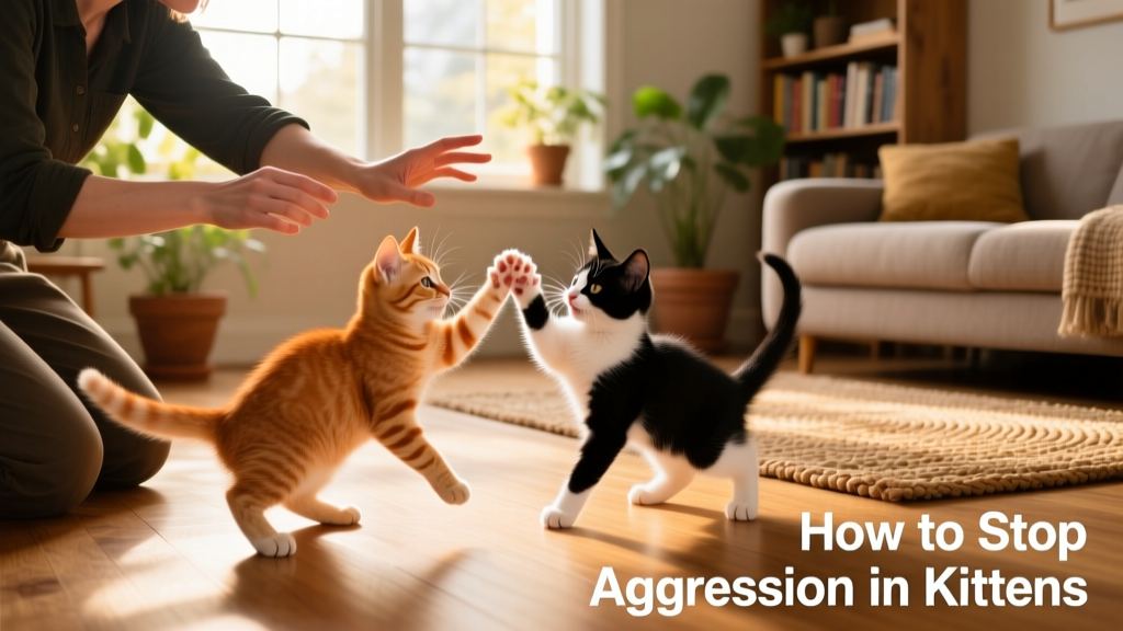 How to Stop Aggression in Kittens