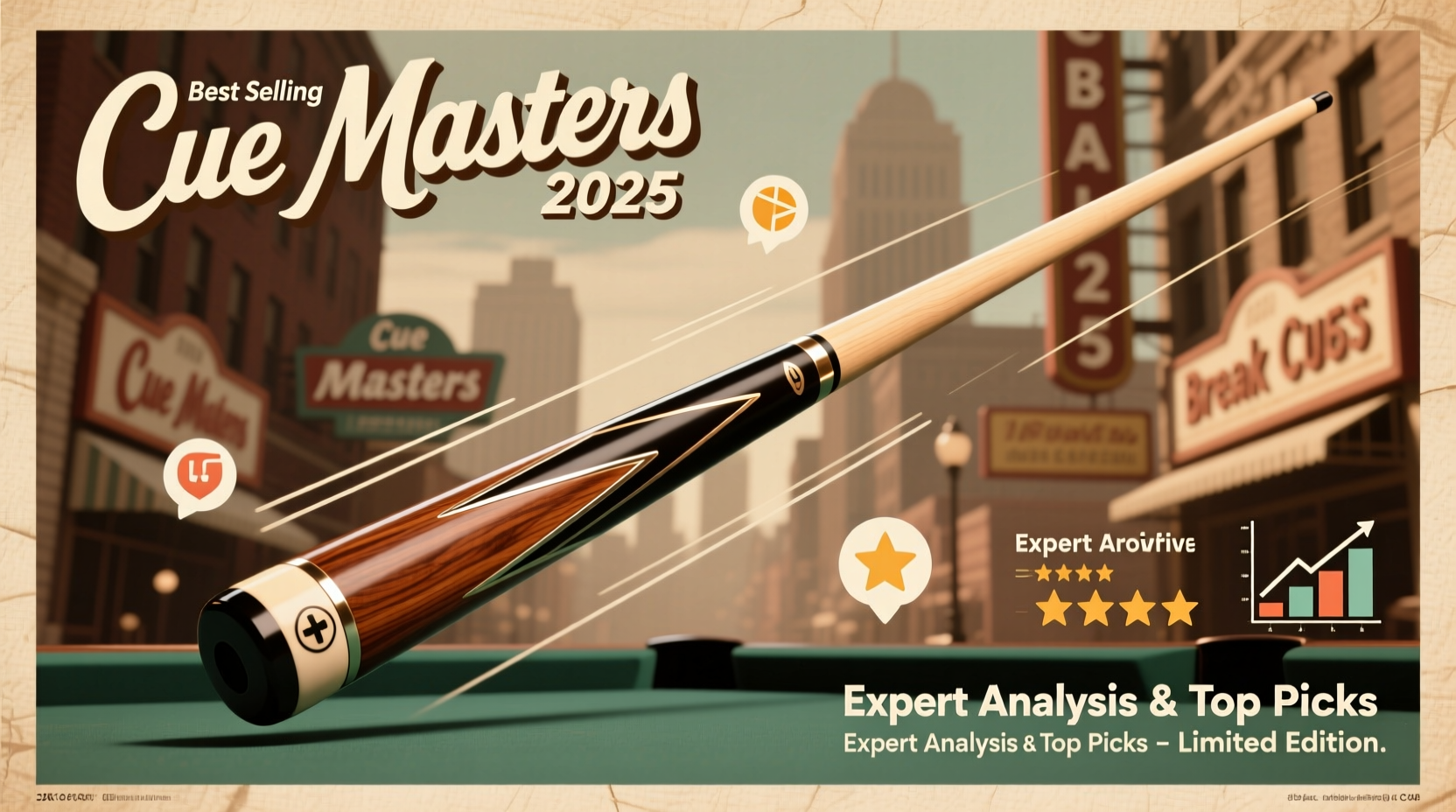 best selling jump break cue