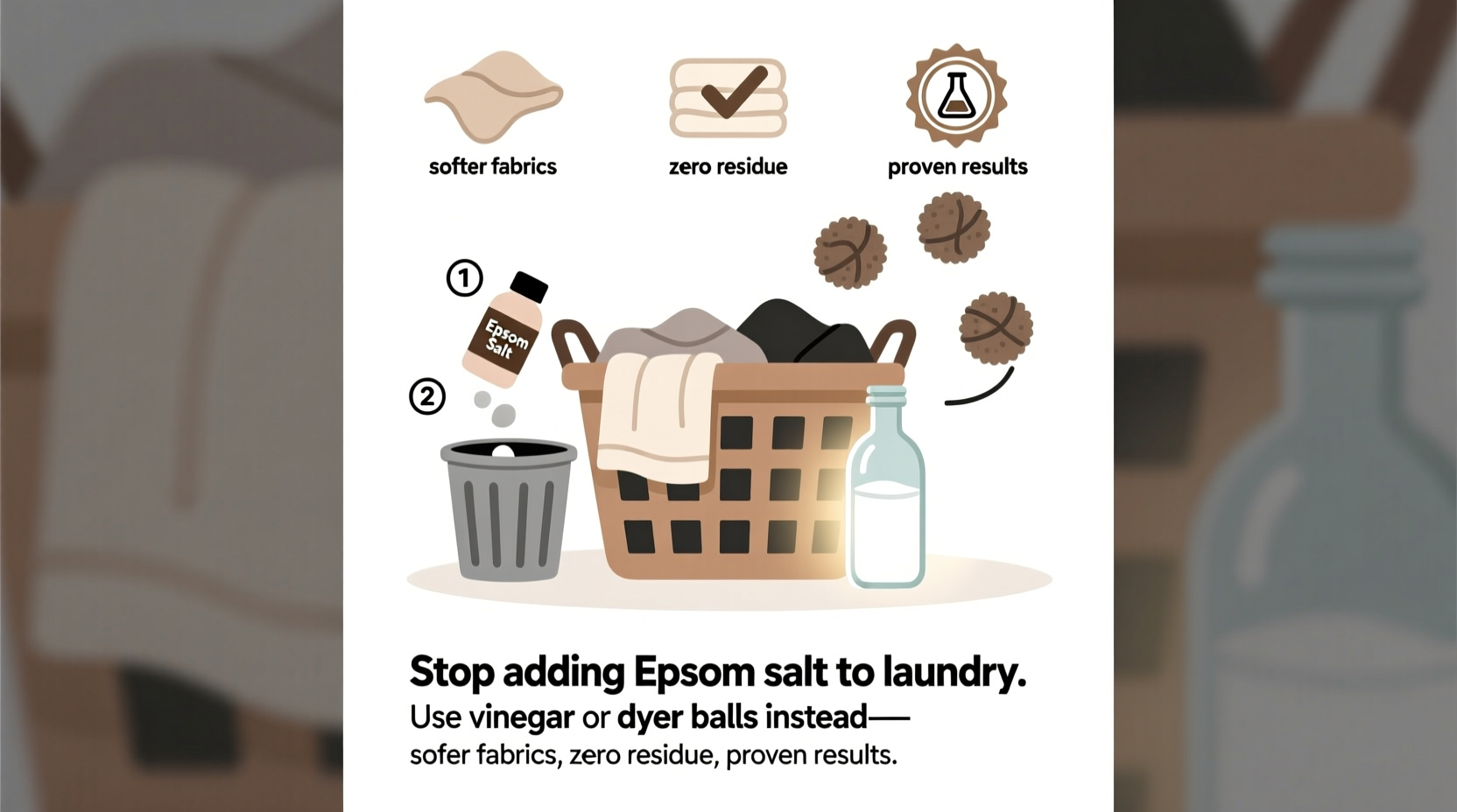 epsom salt in laundry truth vs myth