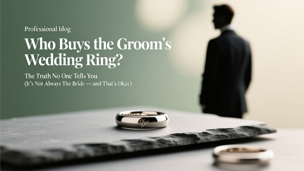 Who Buys The Groom S Wedding Ring (2026)