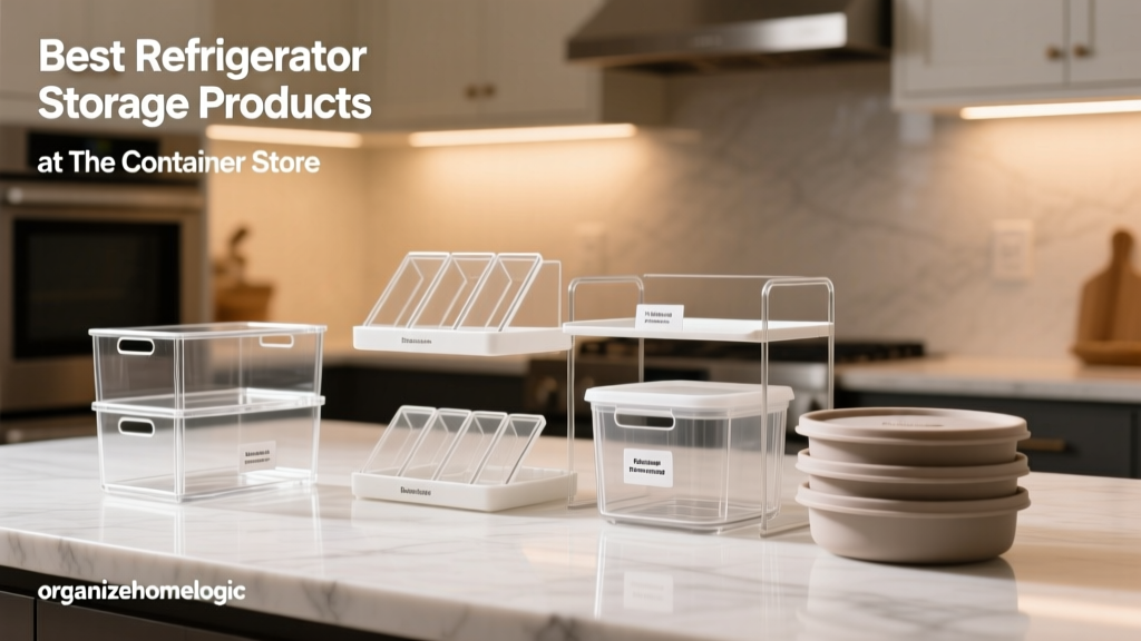 Best Refrigerator Storage Products at The Container Store