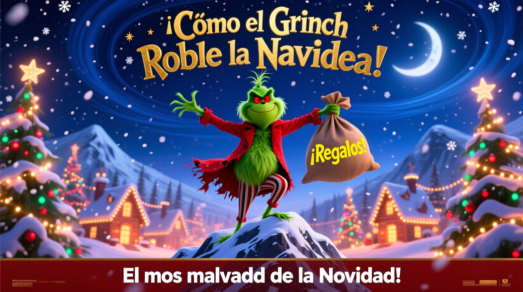 how the grinch stole christmas movie in spanish