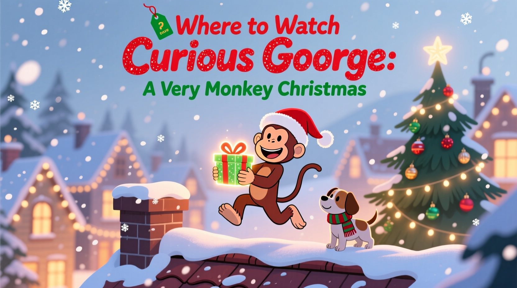 where to watch curious george a very monkey christmas