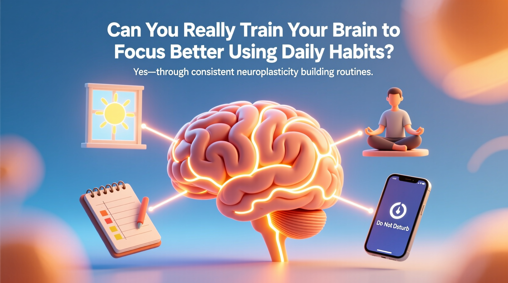 can you really train your brain to focus better using daily habits