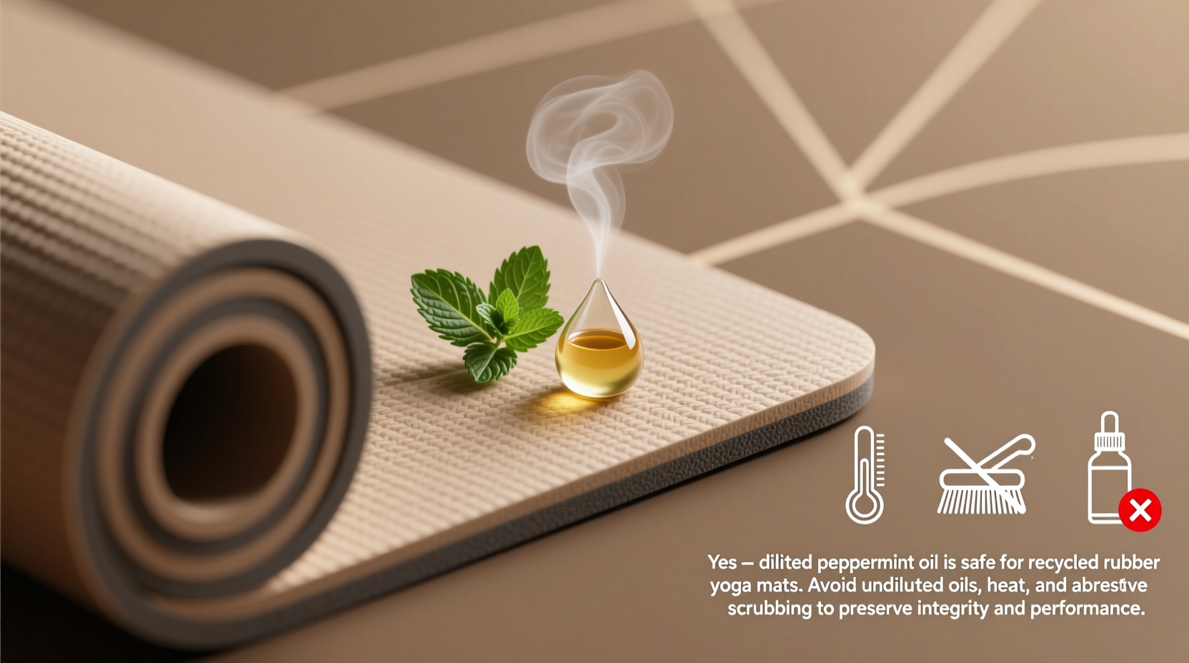 eco friendly cleaning tips for yoga mats