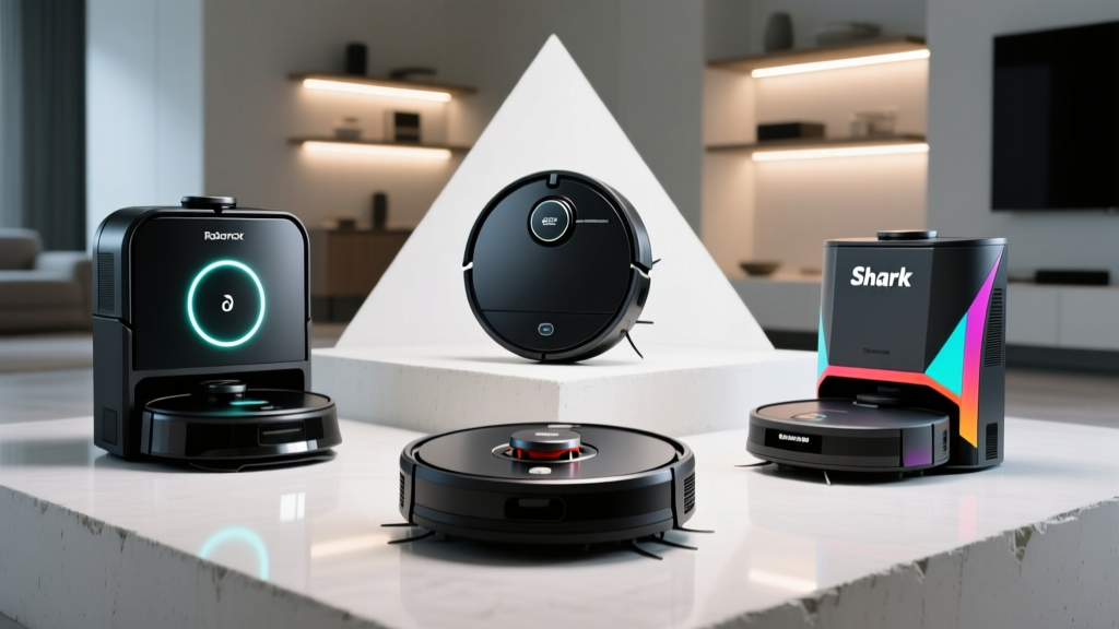 Roborock vs Roomba vs Shark: Flagship Robot Vacuum Showdown