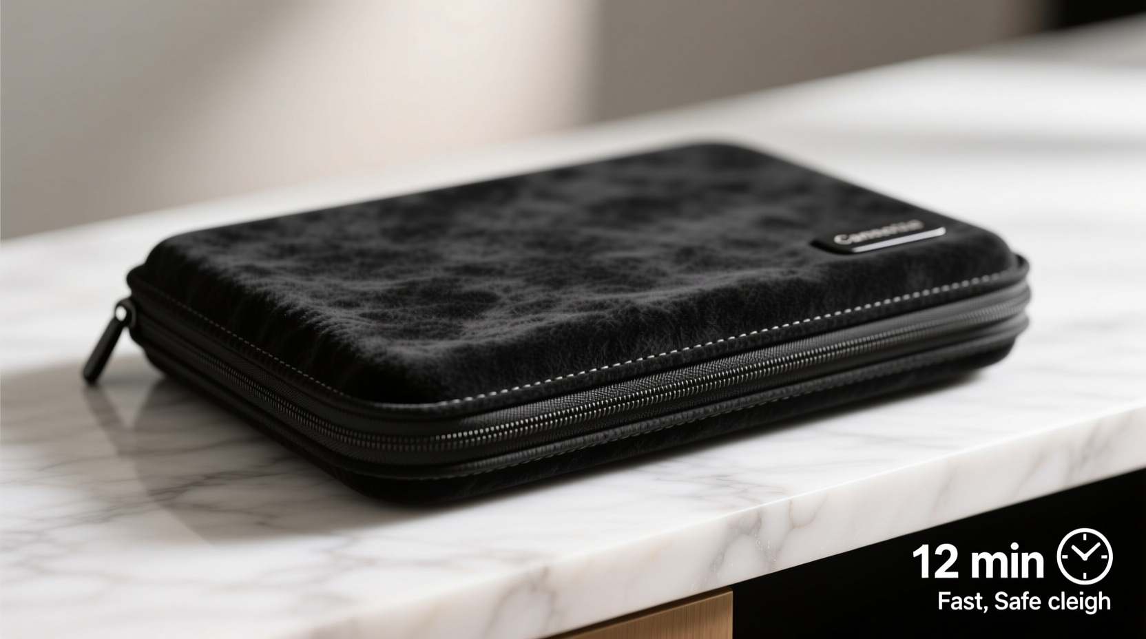 how to clean a faux suede console case